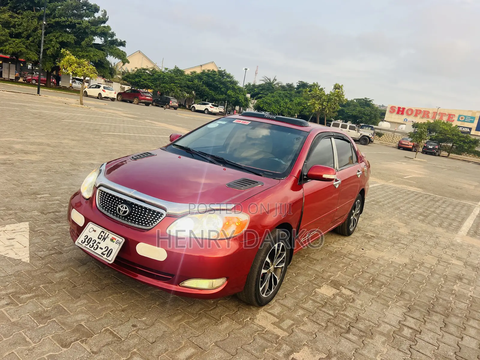 Toyota Corolla 2007 Red