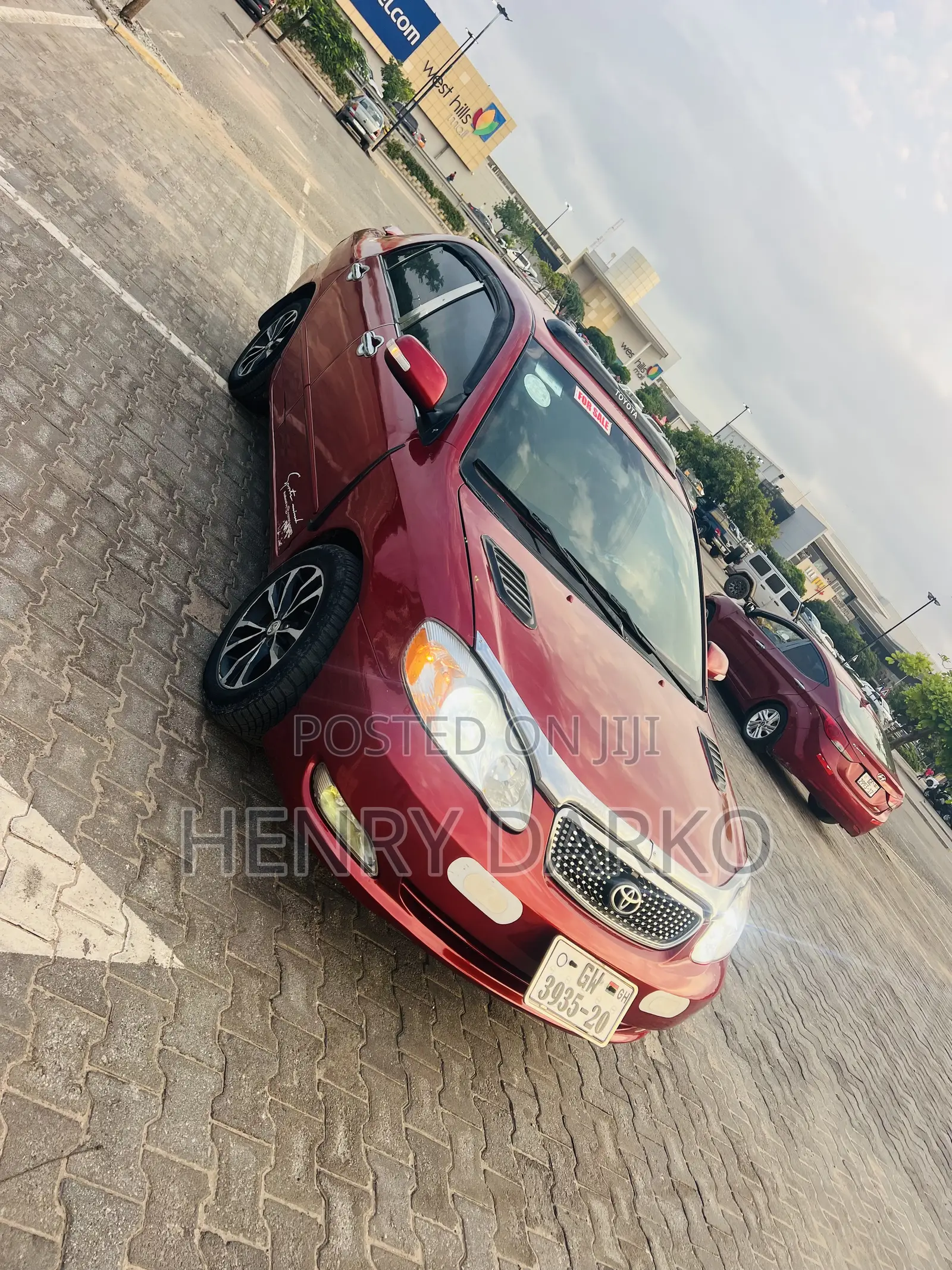 Toyota Corolla 2007 Red