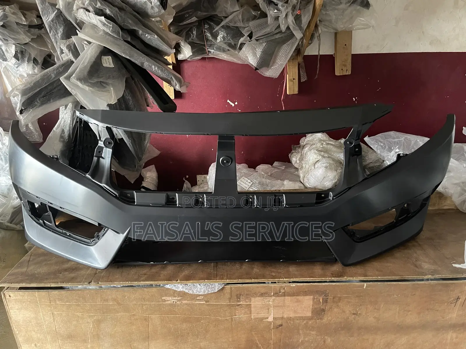 Honda Civic 16 18 17 Front Bumper