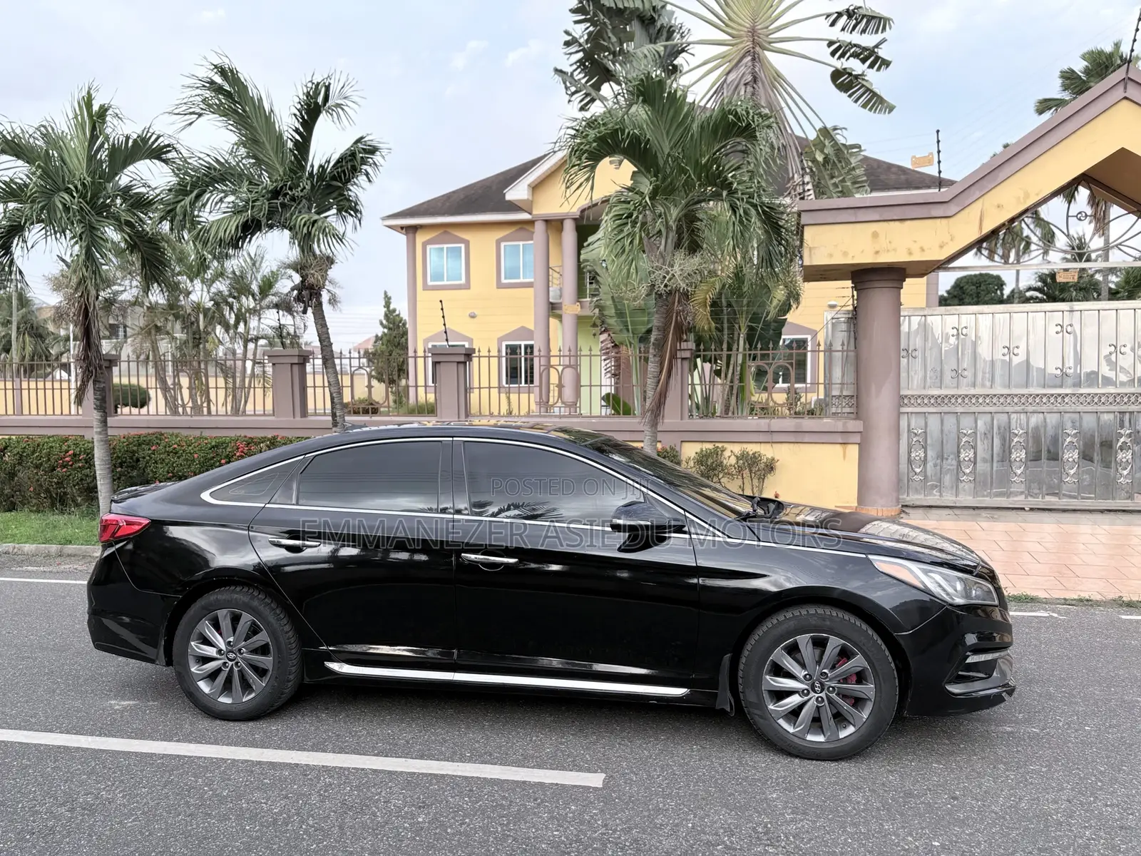 Hyundai Sonata Sport 4dr Sedan (2.4L 4cyl 6A) 2015 Black