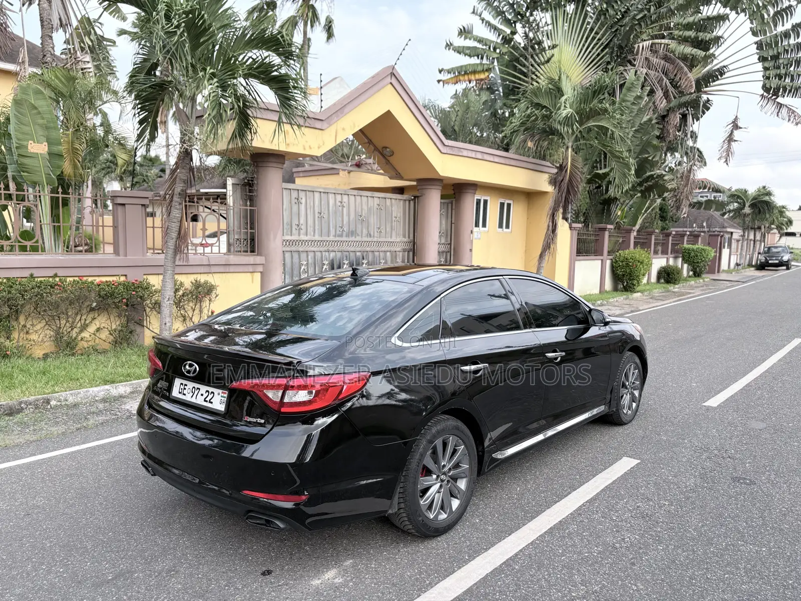 Hyundai Sonata Sport 4dr Sedan (2.4L 4cyl 6A) 2015 Black