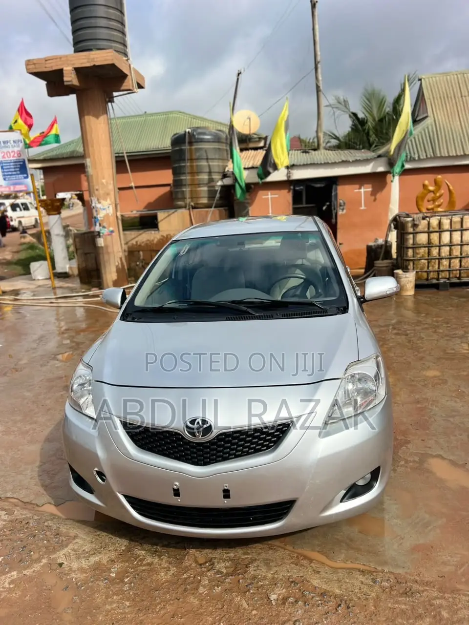 Toyota Belta 2012 Silver