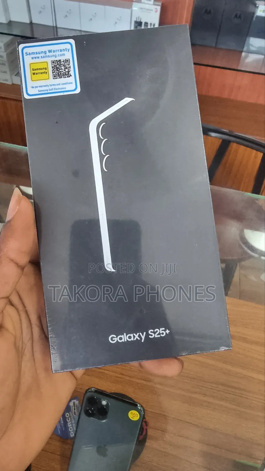 New Samsung Galaxy S25+ 256 GB Black