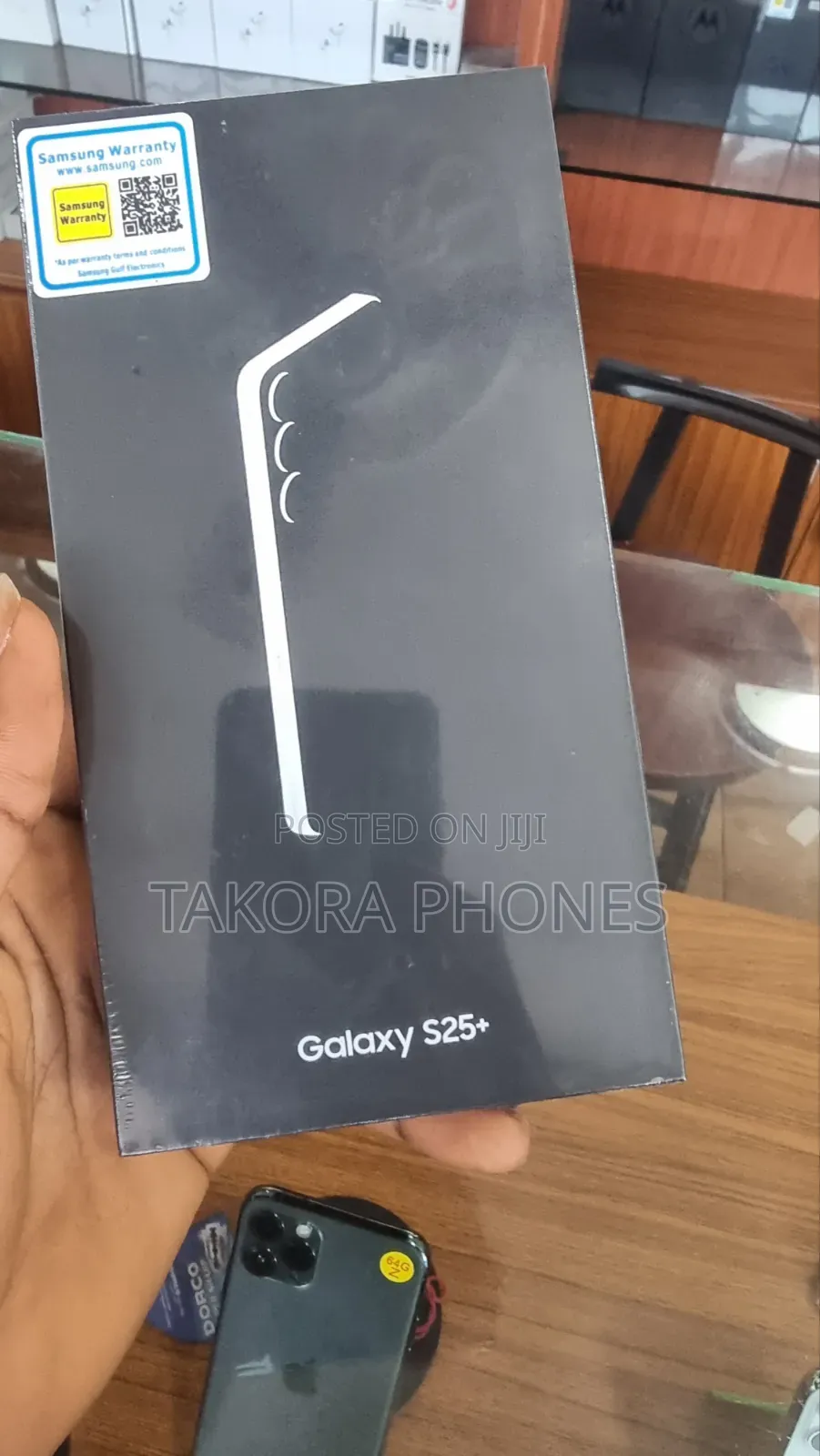 New Samsung Galaxy S25+ 256 GB Black