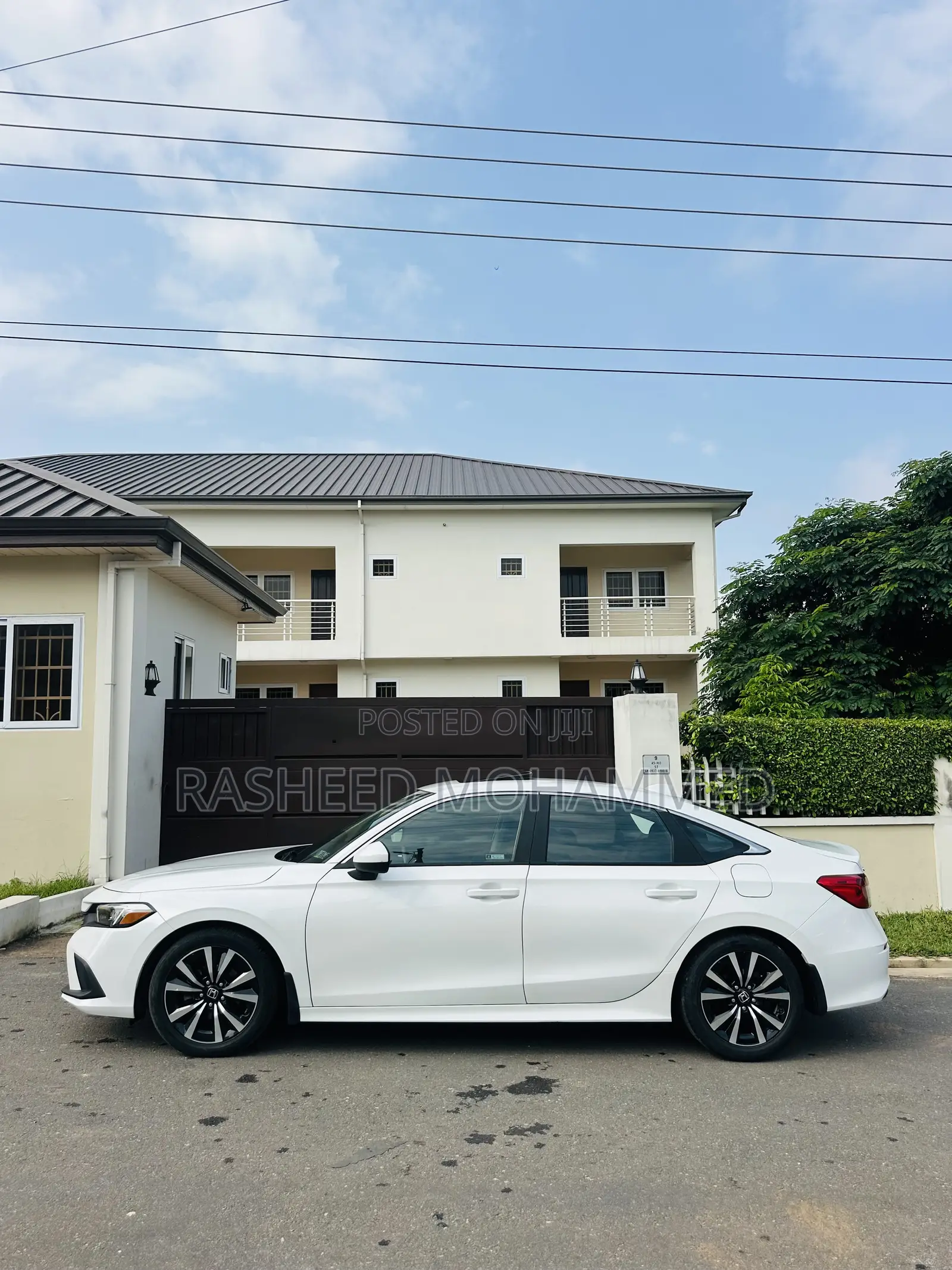 Honda Civic EX CVT 2023 White