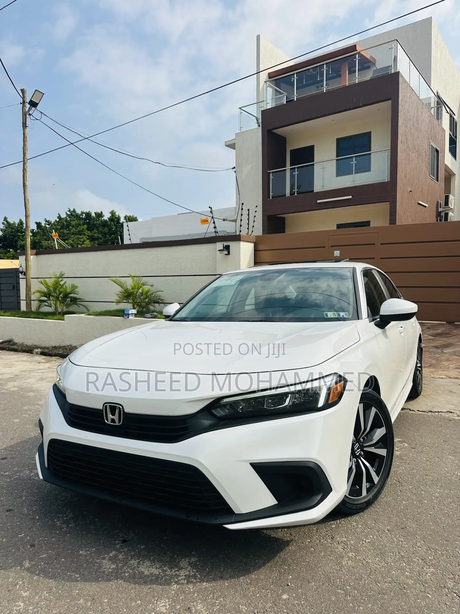 Honda Civic EX CVT 2023 White