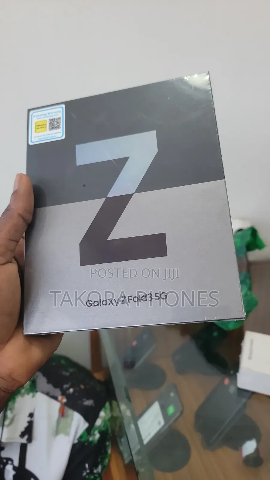 New Samsung Galaxy Z Fold 3 256 GB Black
