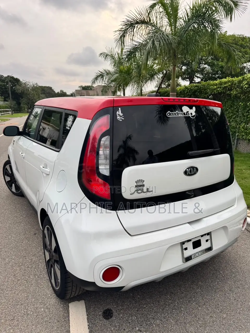 Kia Soul Hatchback 2017 White