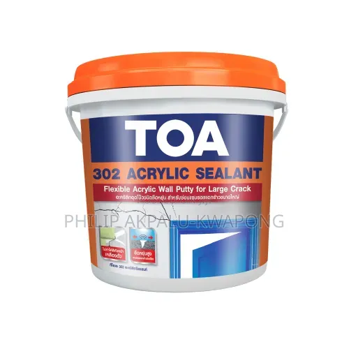 Acrylic Wall Putty for Large or Small Cracks 1Gallon