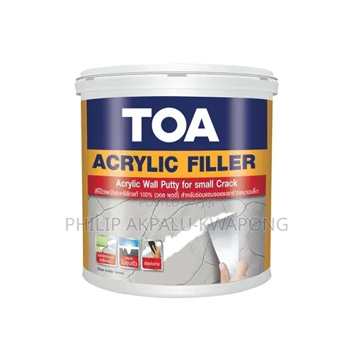 Acrylic Wall Putty for Large or Small Cracks 1Gallon