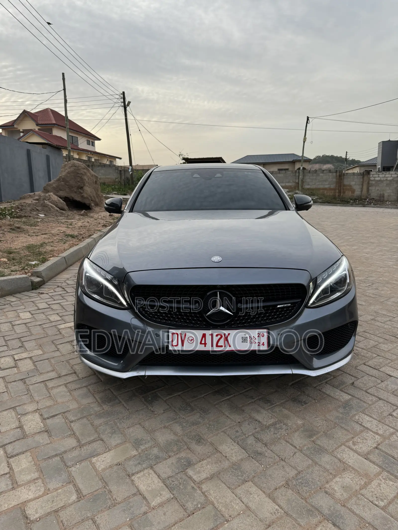 Mercedes-Benz C43 4Matic Sedan AWD (3.0L V6 9AM) 2017 Gray