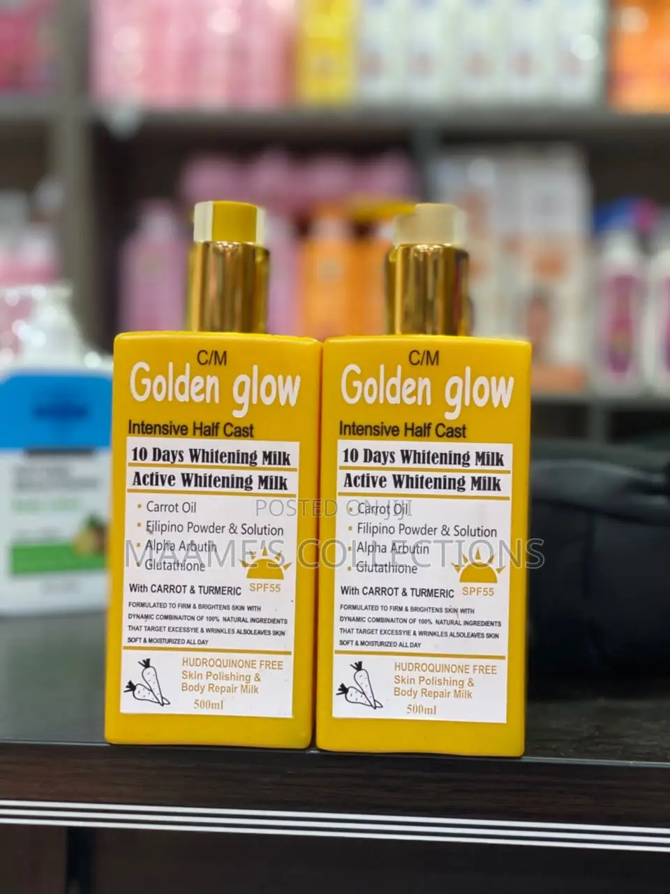 Golden Glow Intensive Half Cast 10 Days Whitening Milk
