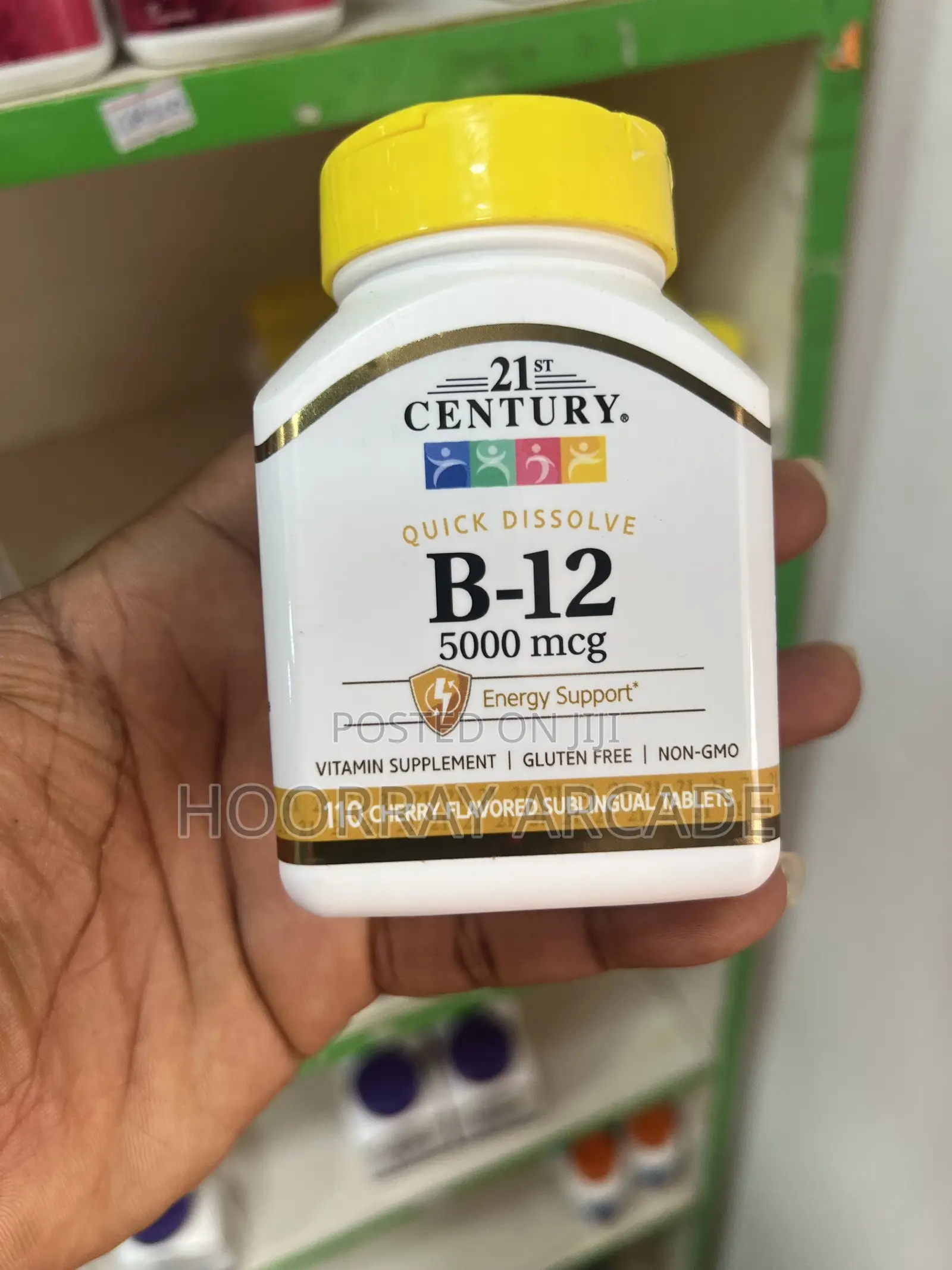 Vitamin B12 [5000mcg] - 110 Tablets Delivery Only