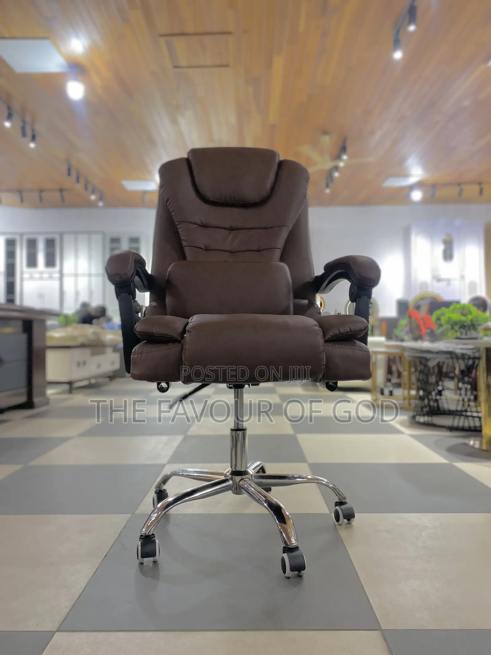 A Comfortable Leather Office Chair