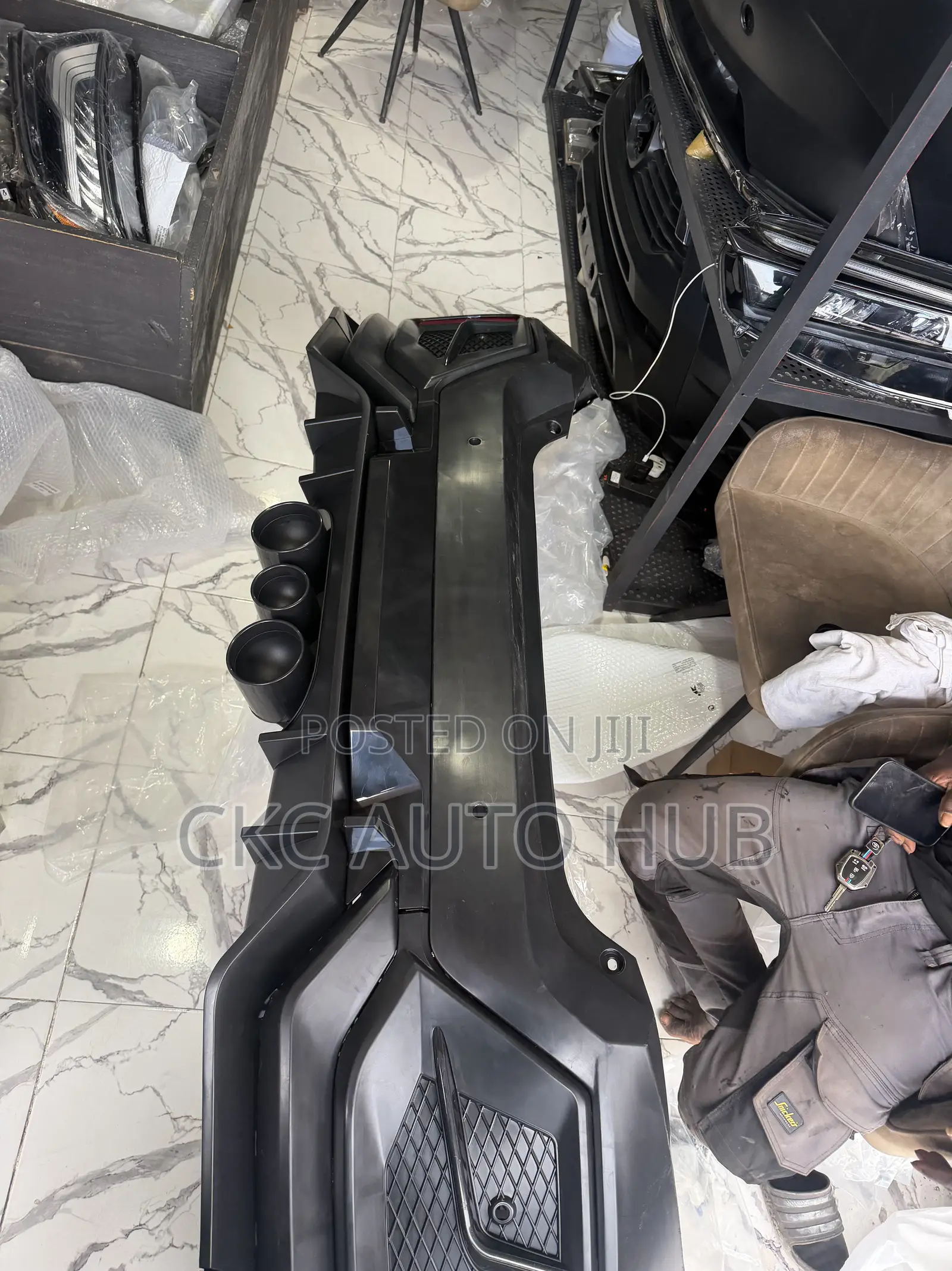 Civic 2016 to 2021 Turbo Back Bumper