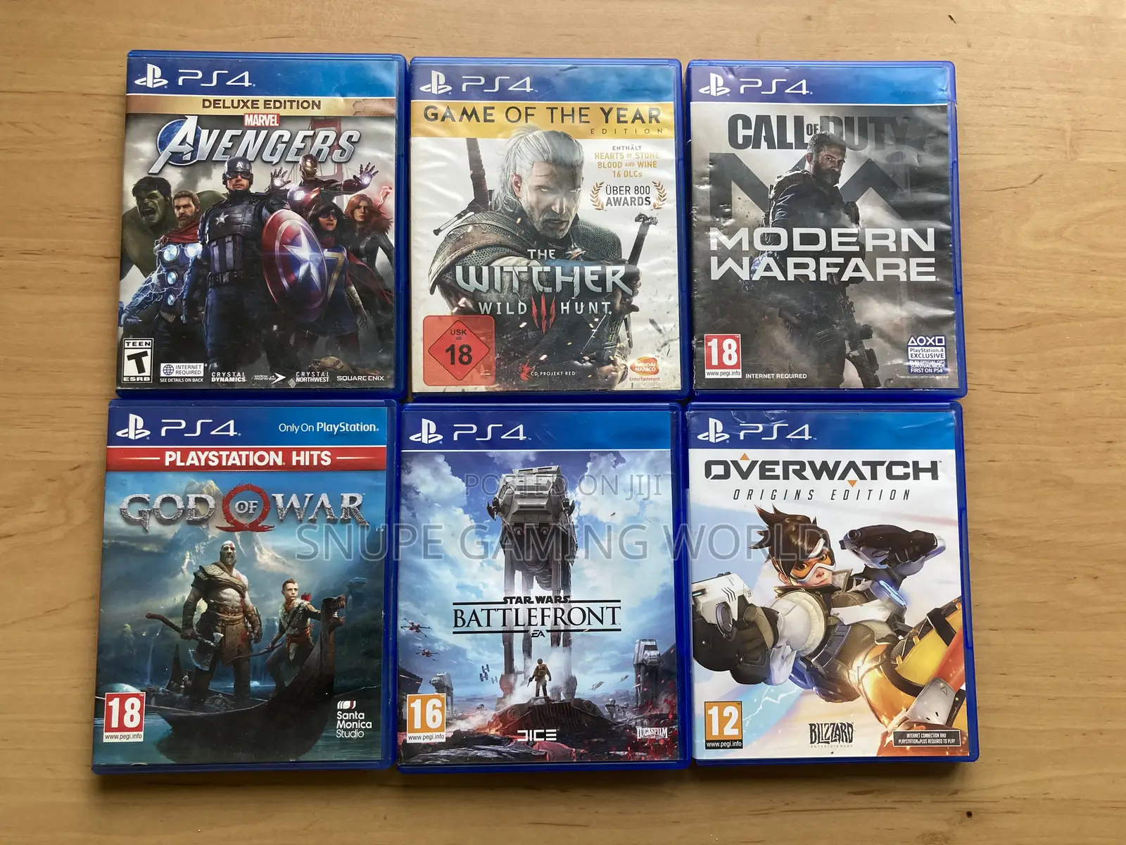 Ps4 Game Discs
