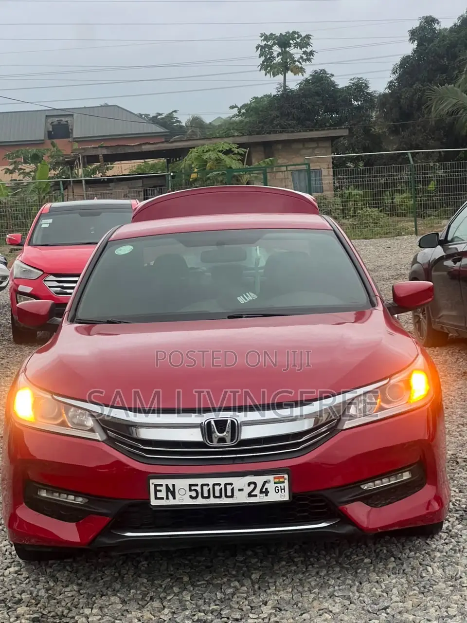 Honda Accord Sport 4dr Sedan FWD (2.4L 4cyl 2A) 2016 Red