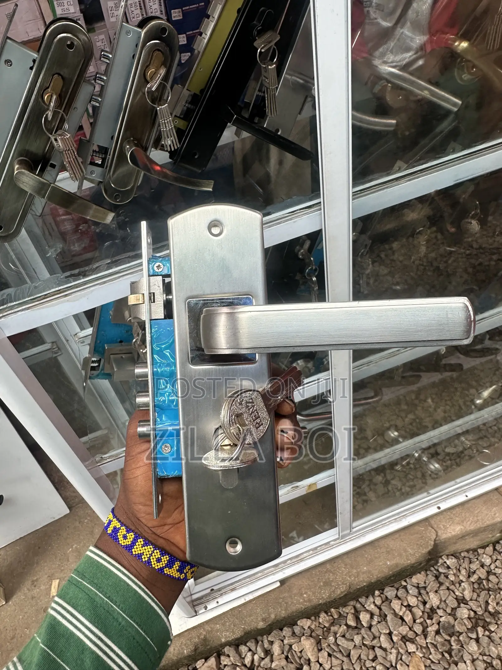 Toilet Door Lock (Stainless Steel 304)