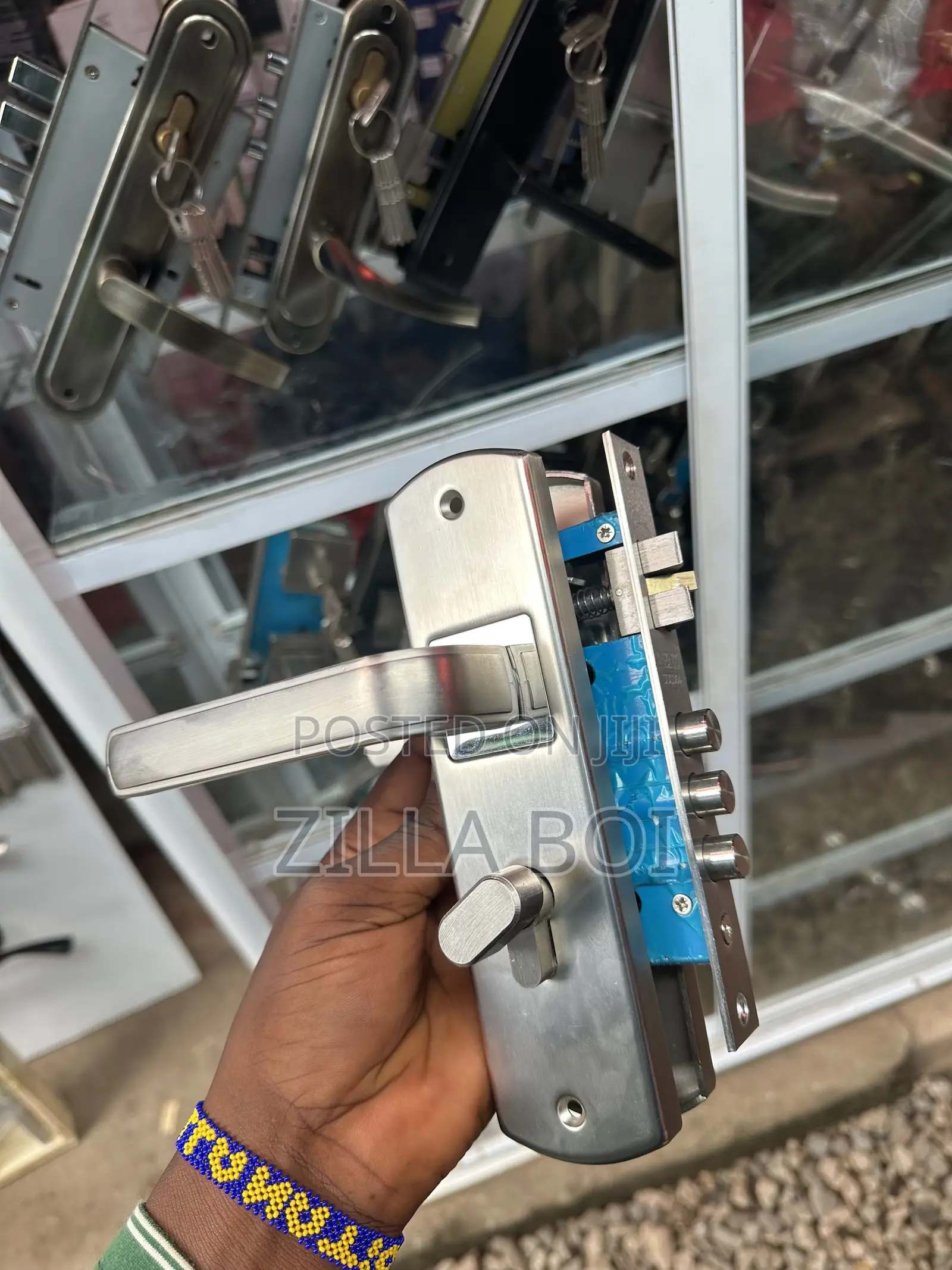 Toilet Door Lock (Stainless Steel 304)