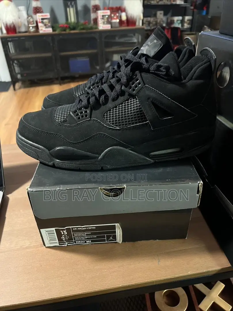 Jordan 4 Retro Black Cat