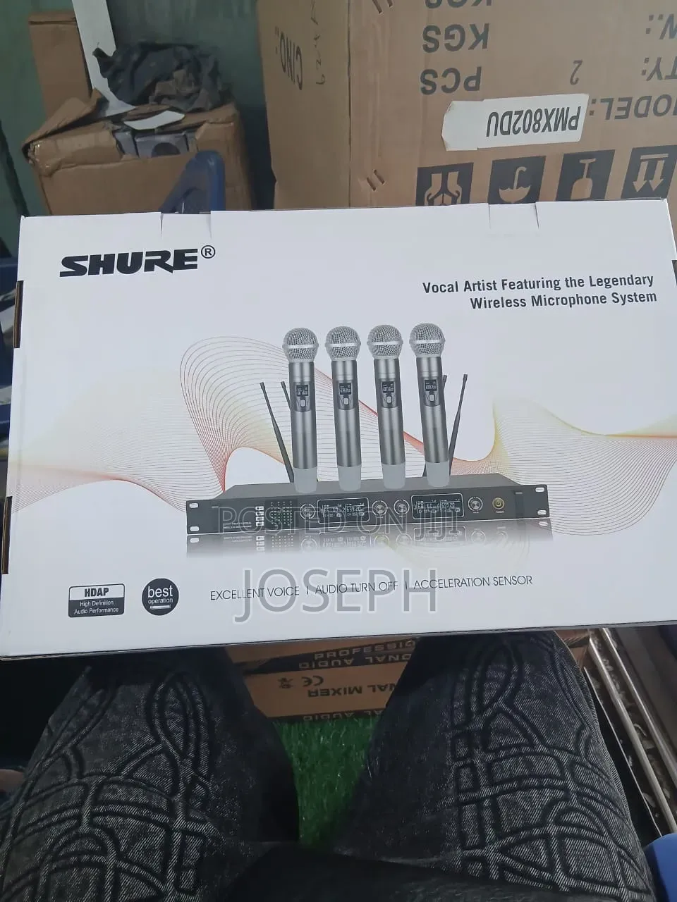4 In 1 Sure Cordless Microphone