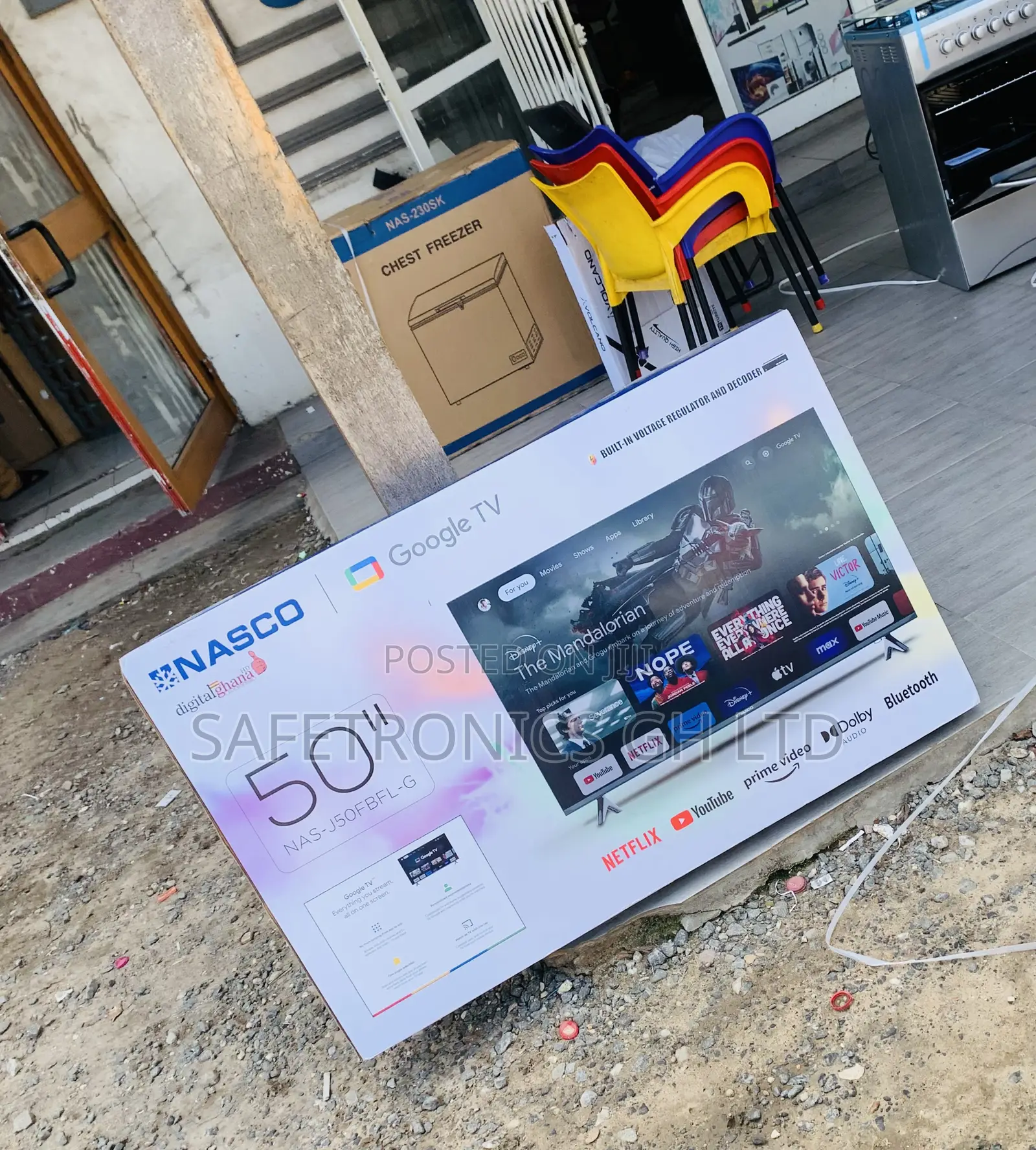Best Quality Frameless Nasco 50 Inch Smart Tv-[Nas-J50fus-