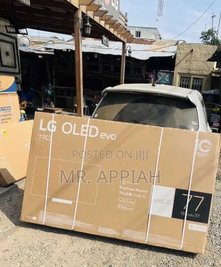 Super Durable Lg 77” Oled Smart Television(Black) 