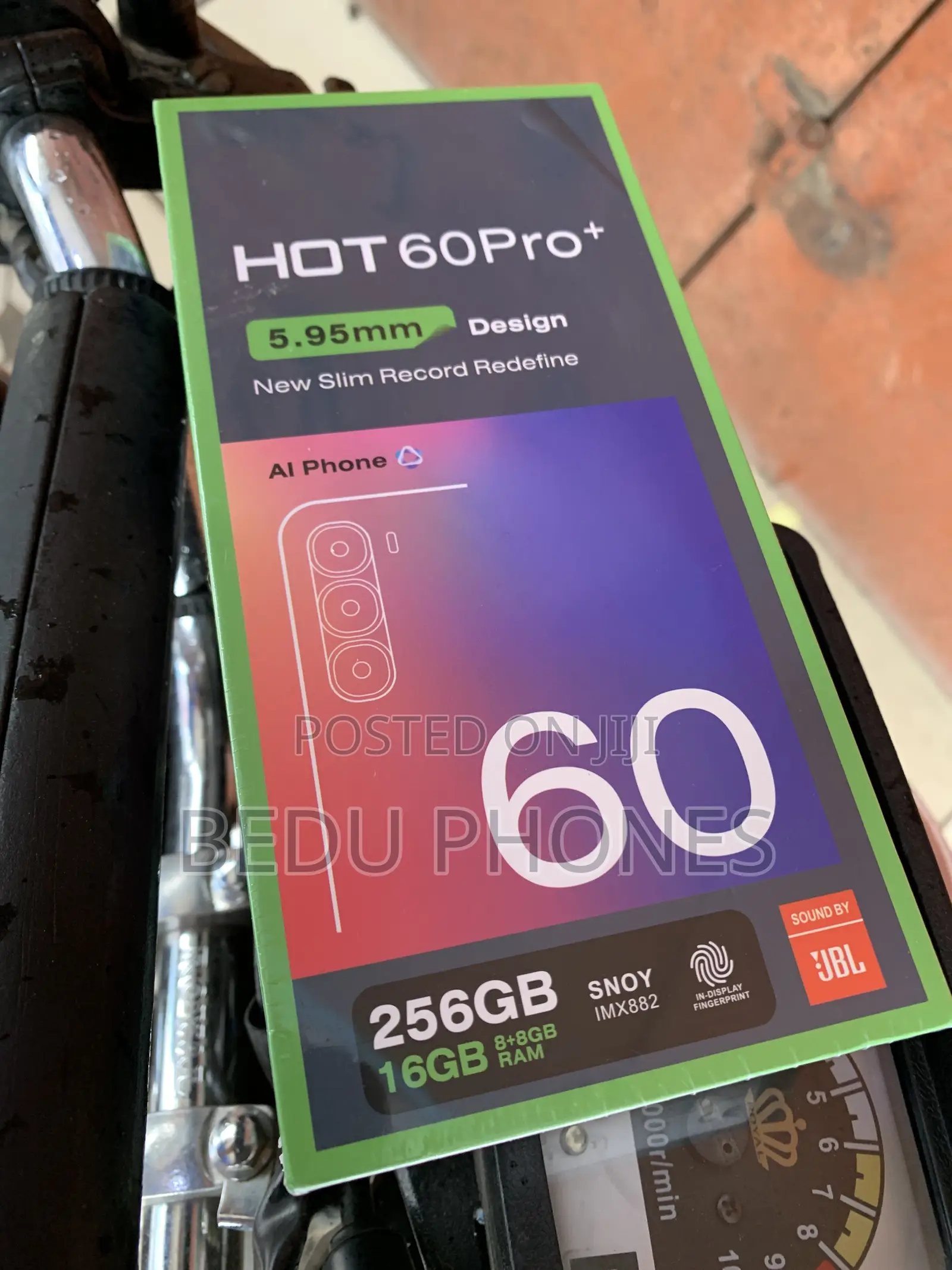 New Infinix Hot 60 Pro+ 256 GB Gray