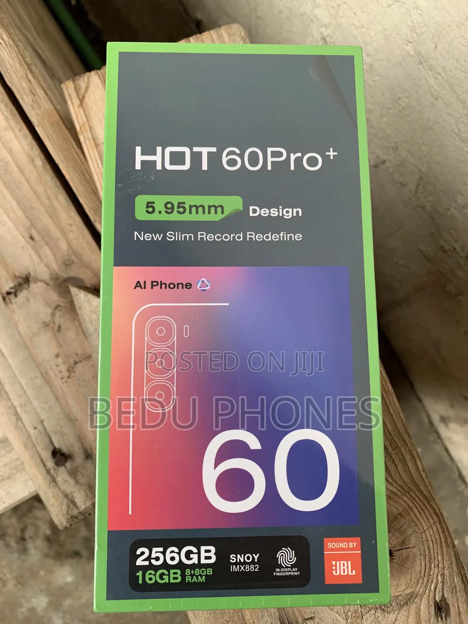 New Infinix Hot 60 Pro+ 256 GB Blue