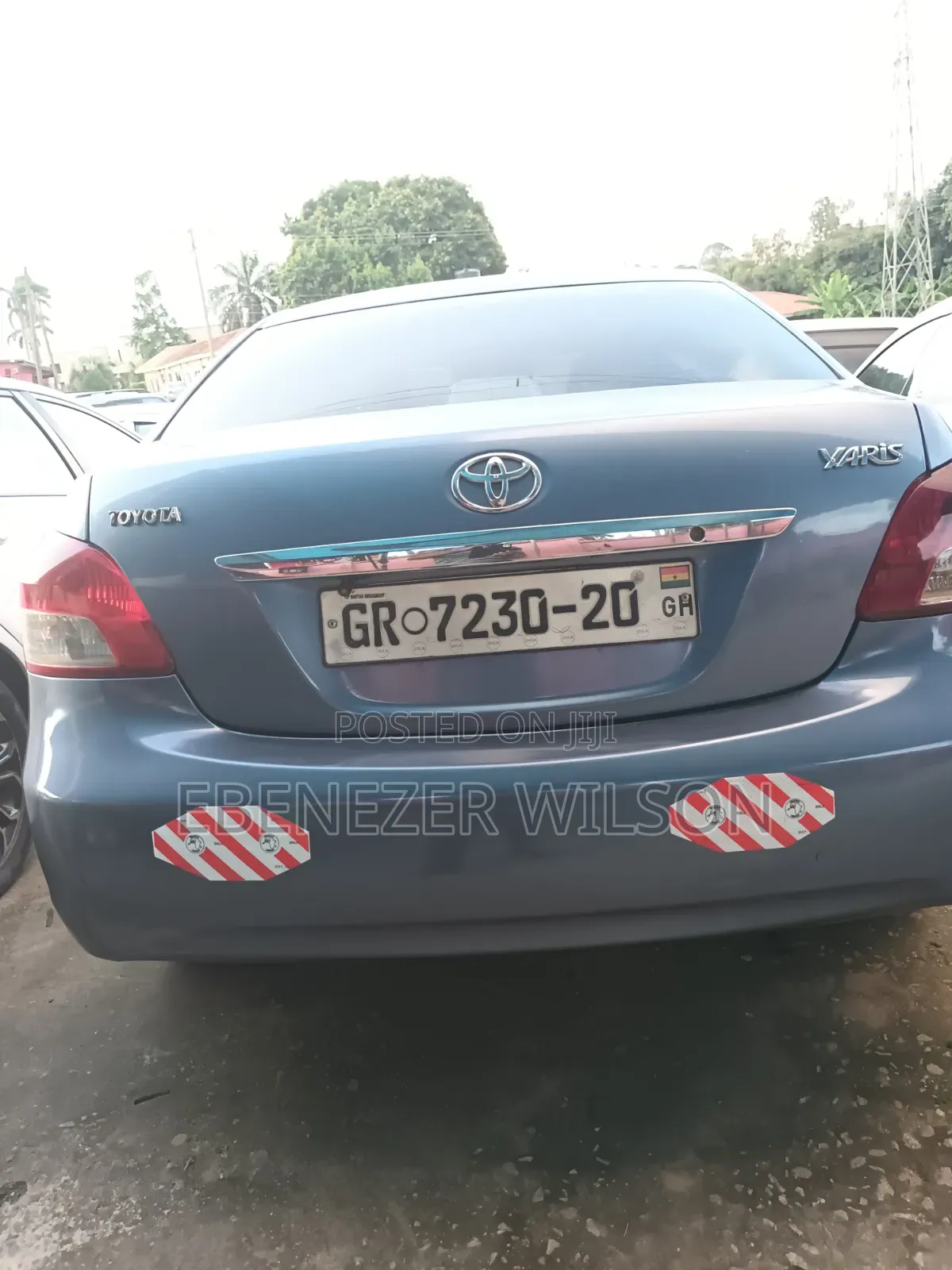 Toyota Yaris 2012 Blue
