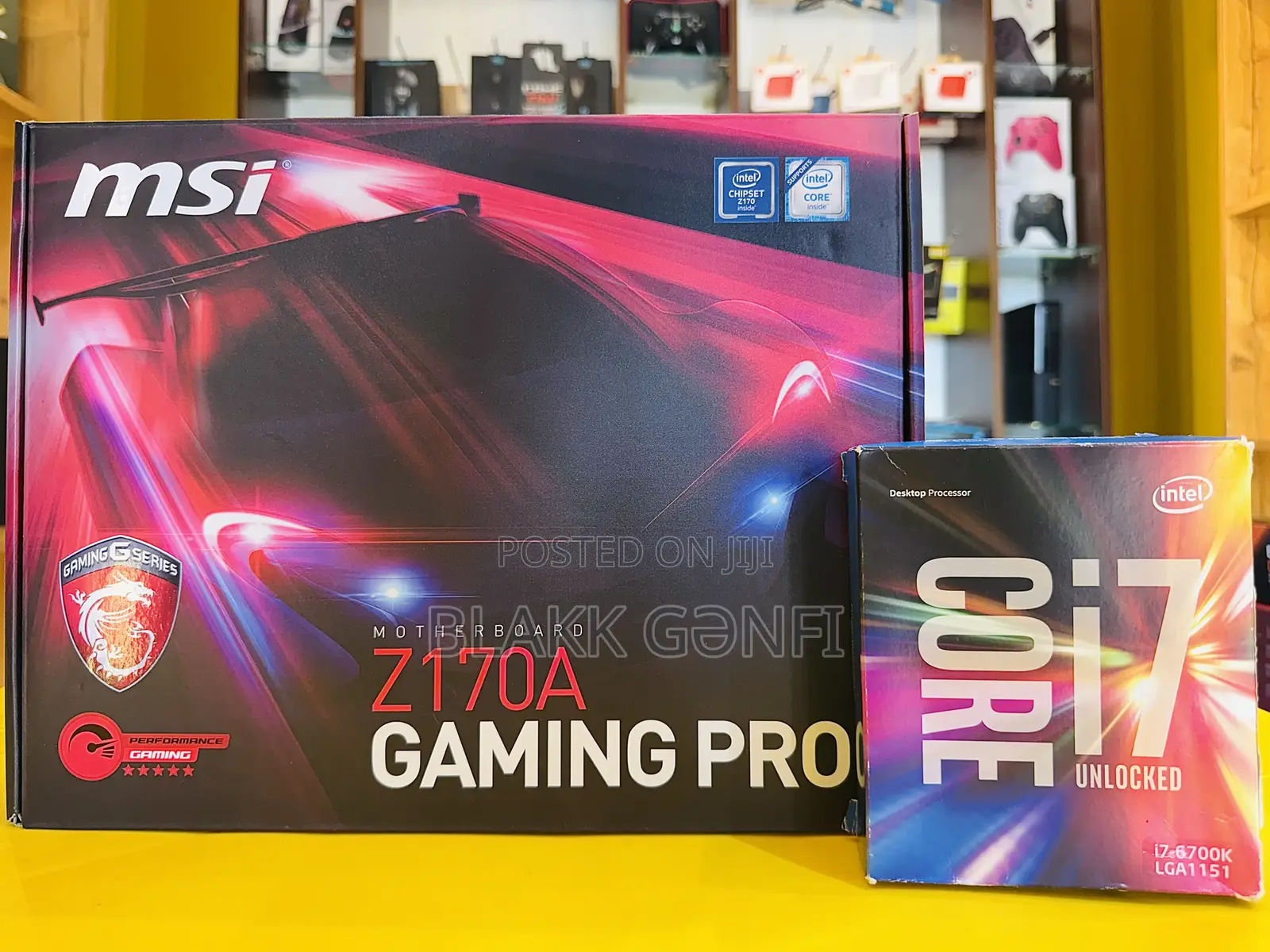 I7 6th Gen Cpu + Msi Z170 Gaming Pro RGB Board