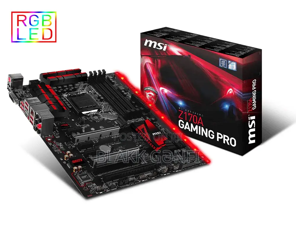 I7 6th Gen Cpu + Msi Z170 Gaming Pro RGB Board