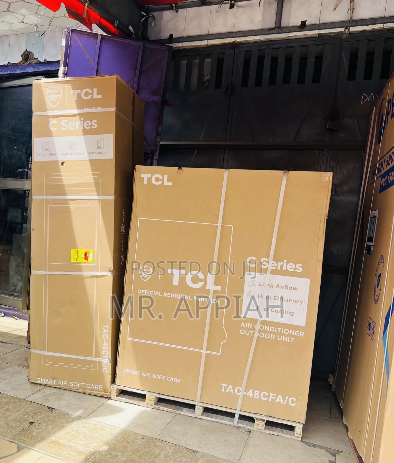 Extra Quality TCL 5.0hp Floor Standing Air Conditioner(White)