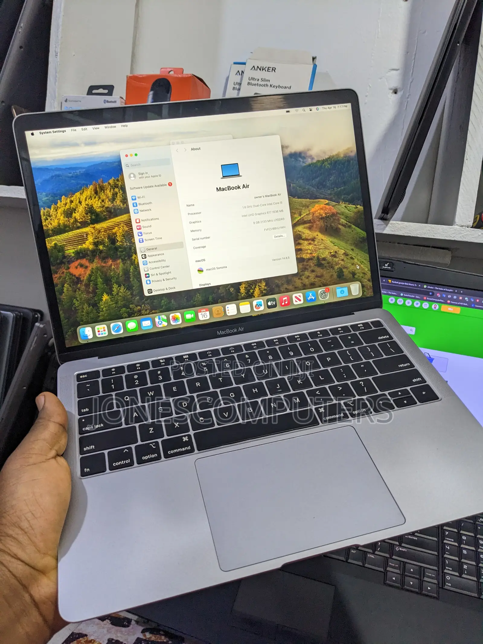 Laptop Apple MacBook Air 2018 8GB Intel Core i5 SSD 256GB