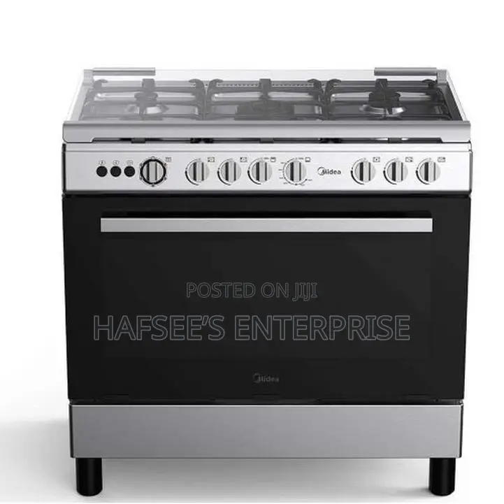Midea 5 Gas Burner With Oven and Grill