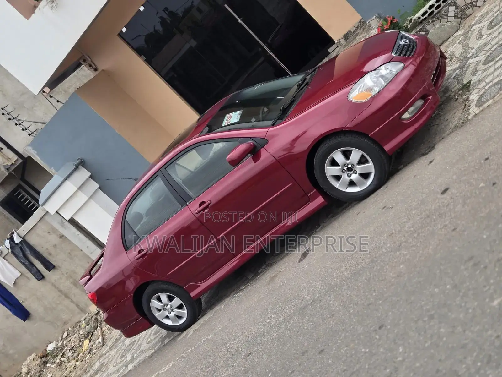 Toyota Corolla 2008 Red
