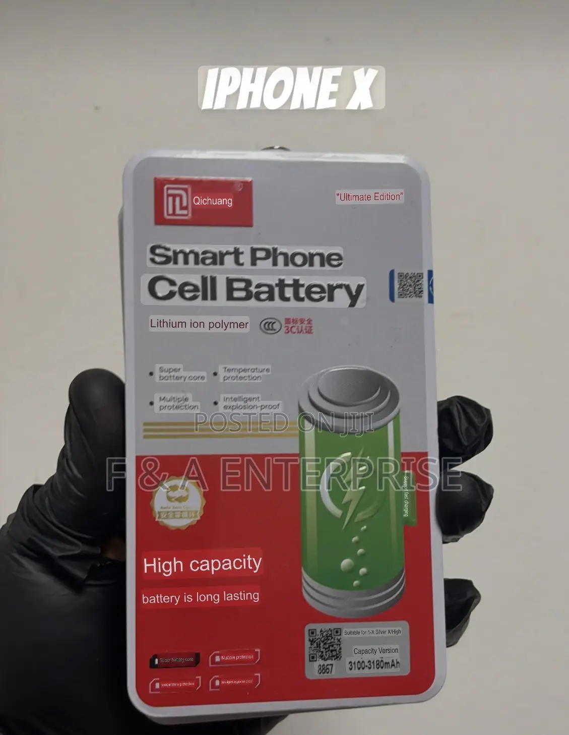 iPhone X Smart Phone Cell Battery