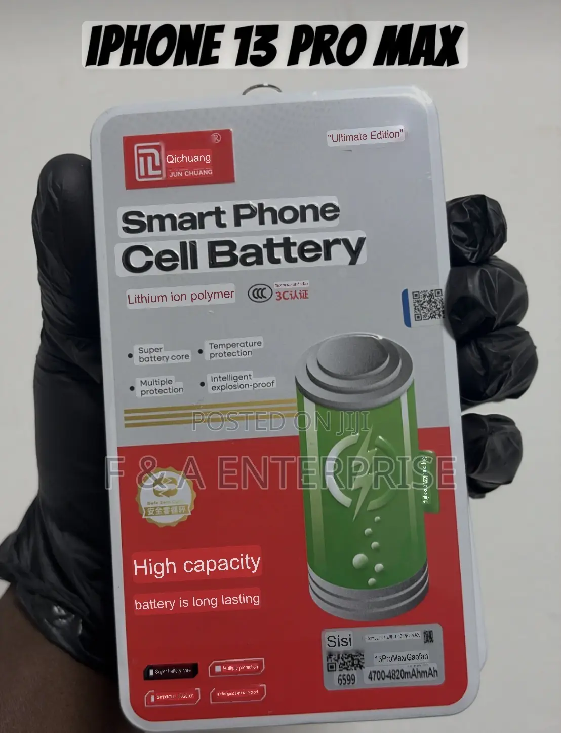 iPhone 13 Pro Max Smart Phone Cell Battery