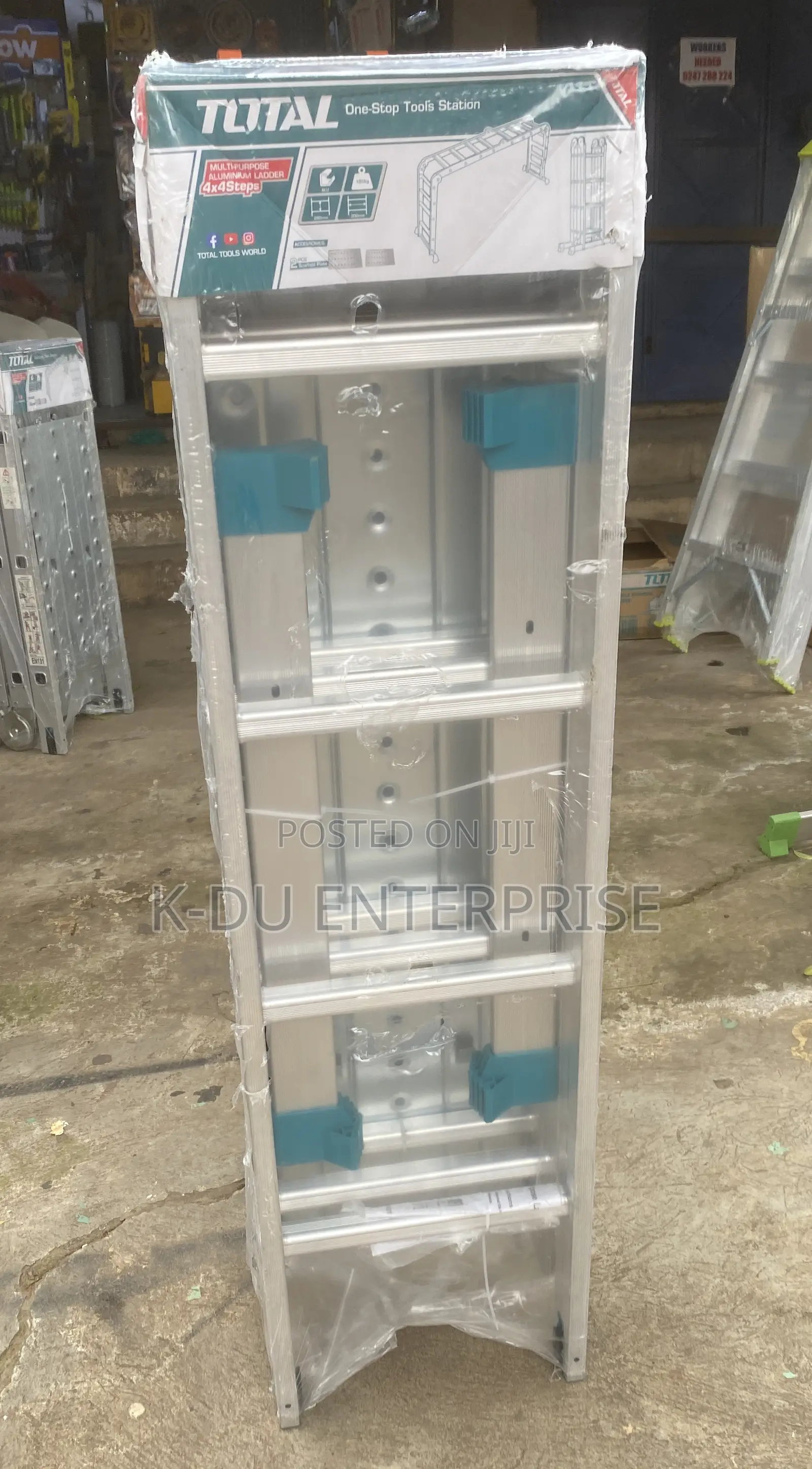 Aluminum Folding Ladder 4x4