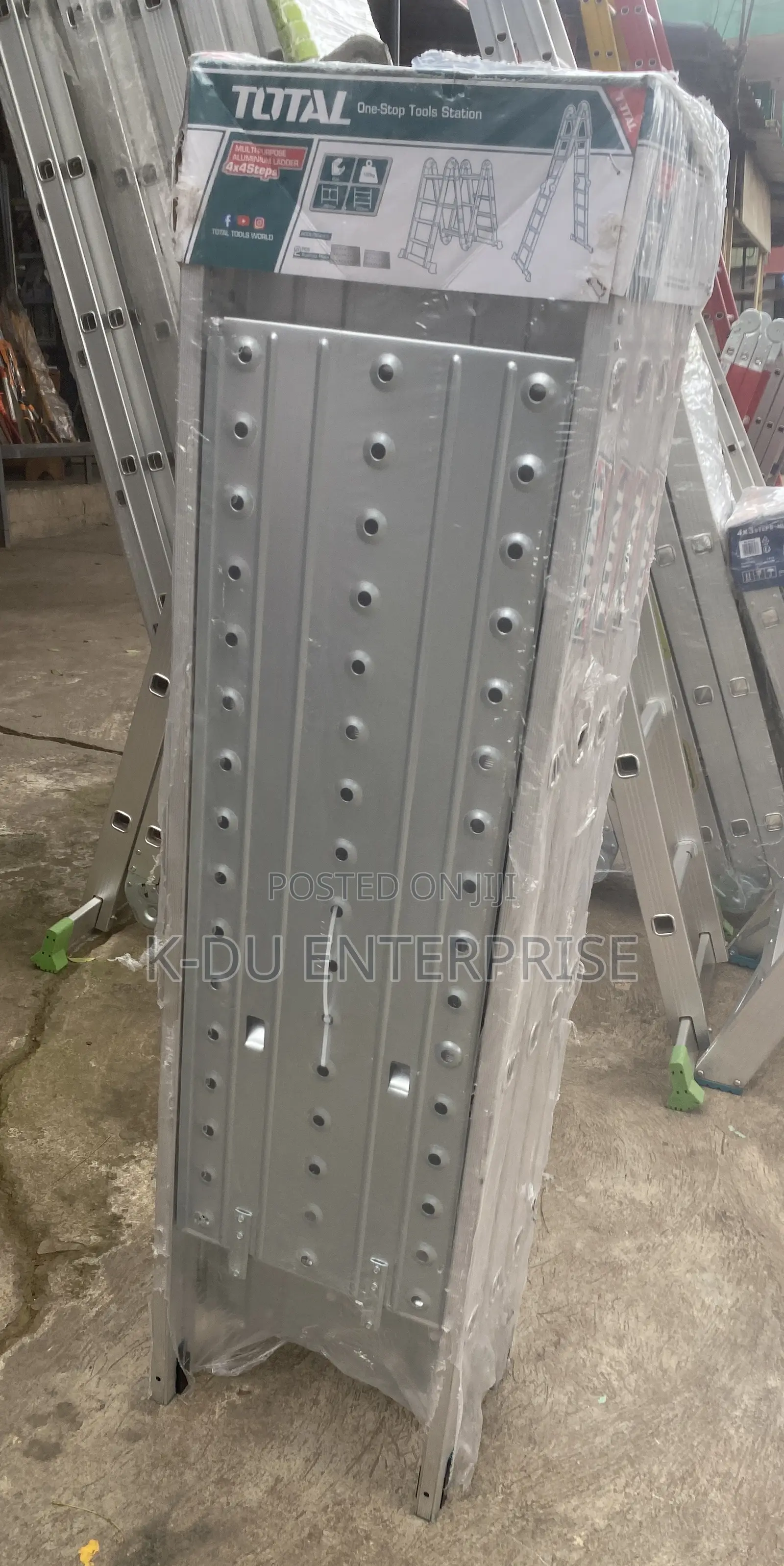 Aluminum Folding Ladder 4x4