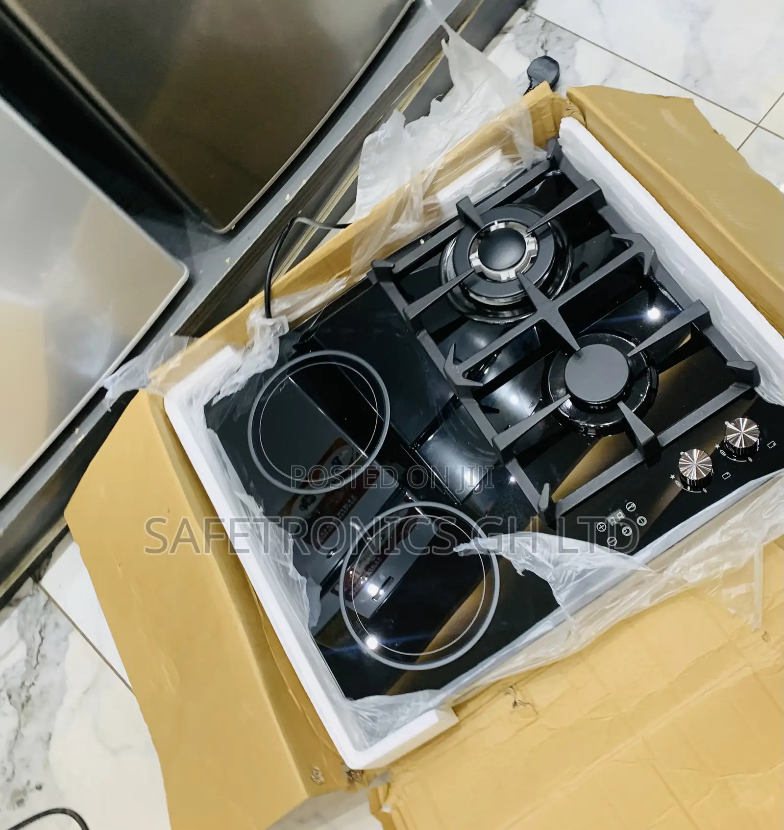 High Efficiency Kenwood 60cm Inbuilt Gas Electric Cooker Hob