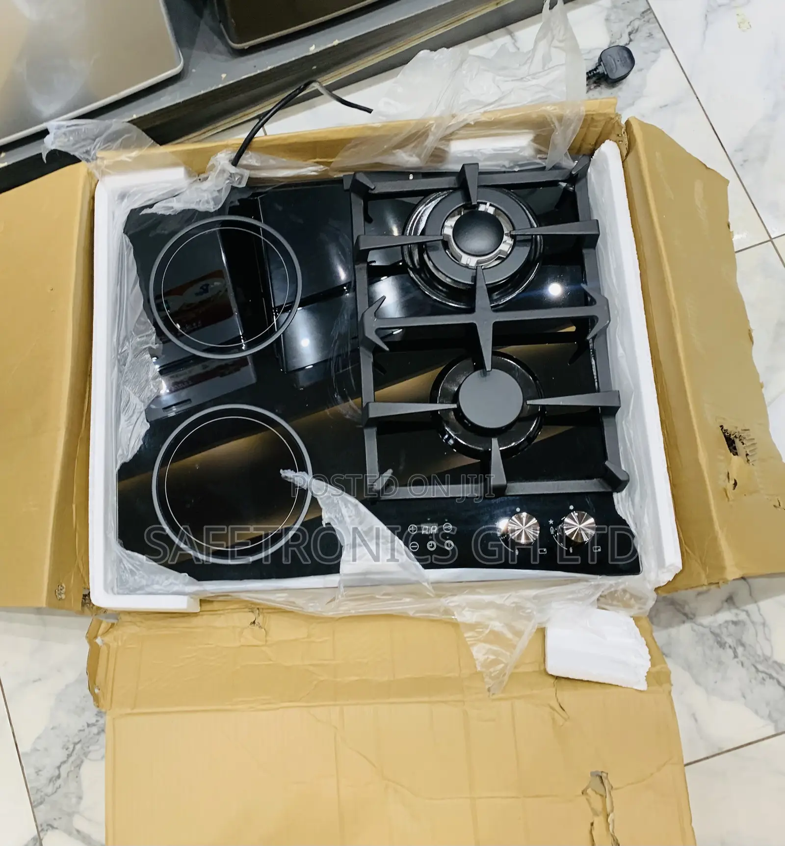 Choose New Kenwood 60cm Inbuilt Gas Electric Cooker Hob