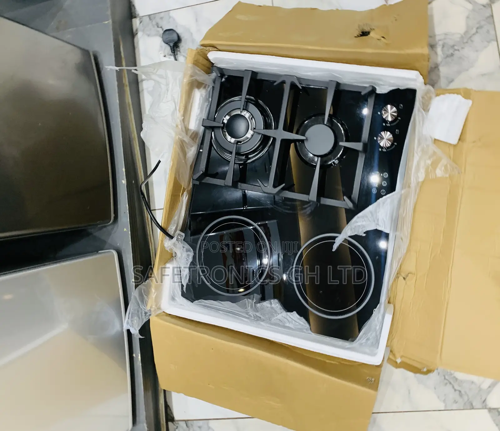 Choose New Kenwood 60cm Inbuilt Gas Electric Cooker Hob
