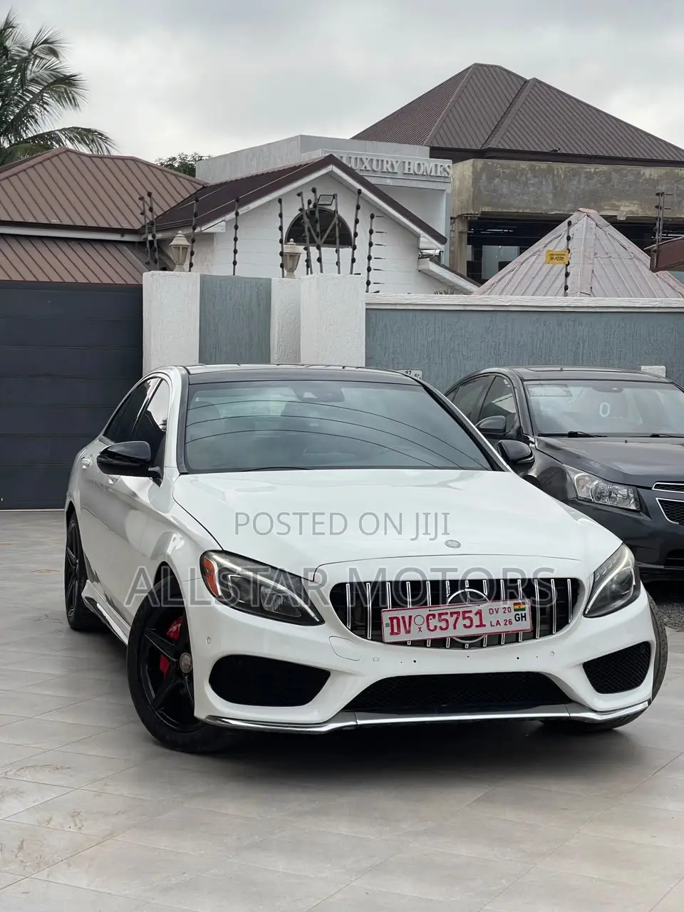 Mercedes-Benz C300 Base 4Matic Sedan AWD (2.0L 4cyl 7A) 2016 White