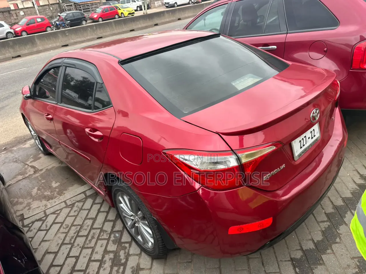 Toyota Corolla 2015 Red