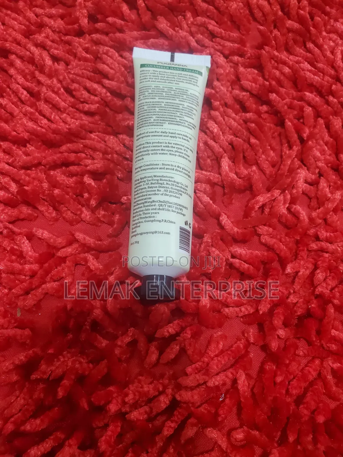 Cucumber Hand Cream