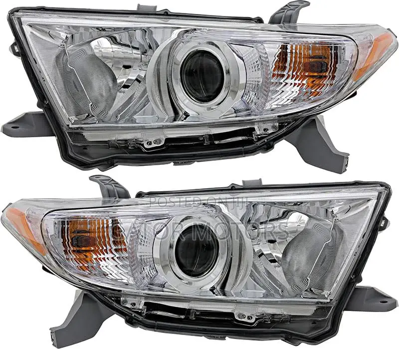 Highlander 2011 2012 2013 Headlights (Pair)