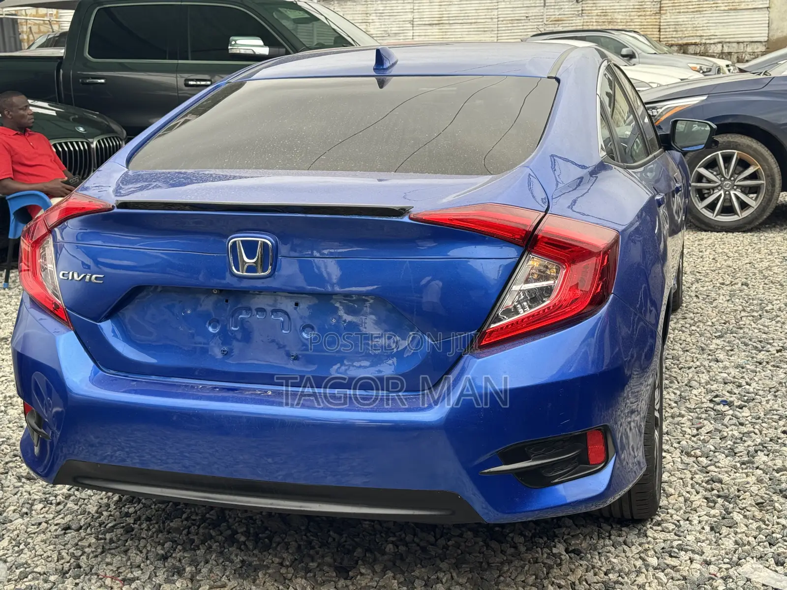 Honda Civic Si 4dr Sedan (1.5L 4cyl) 2017 Blue