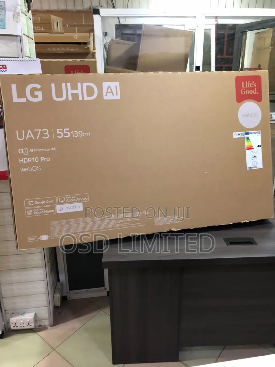 Elevate Your Movie Nights: The 55" Lg Smart Tv