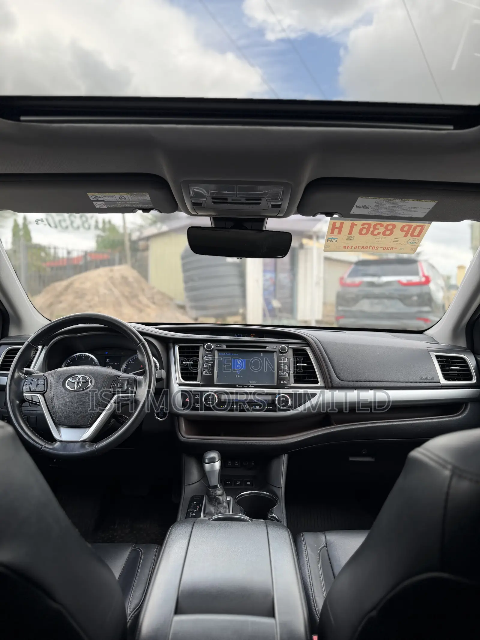 Toyota Highlander XLE 2019 Black